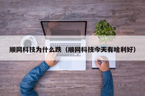 顺网科技为什么跌（顺网科技今天有啥利好）